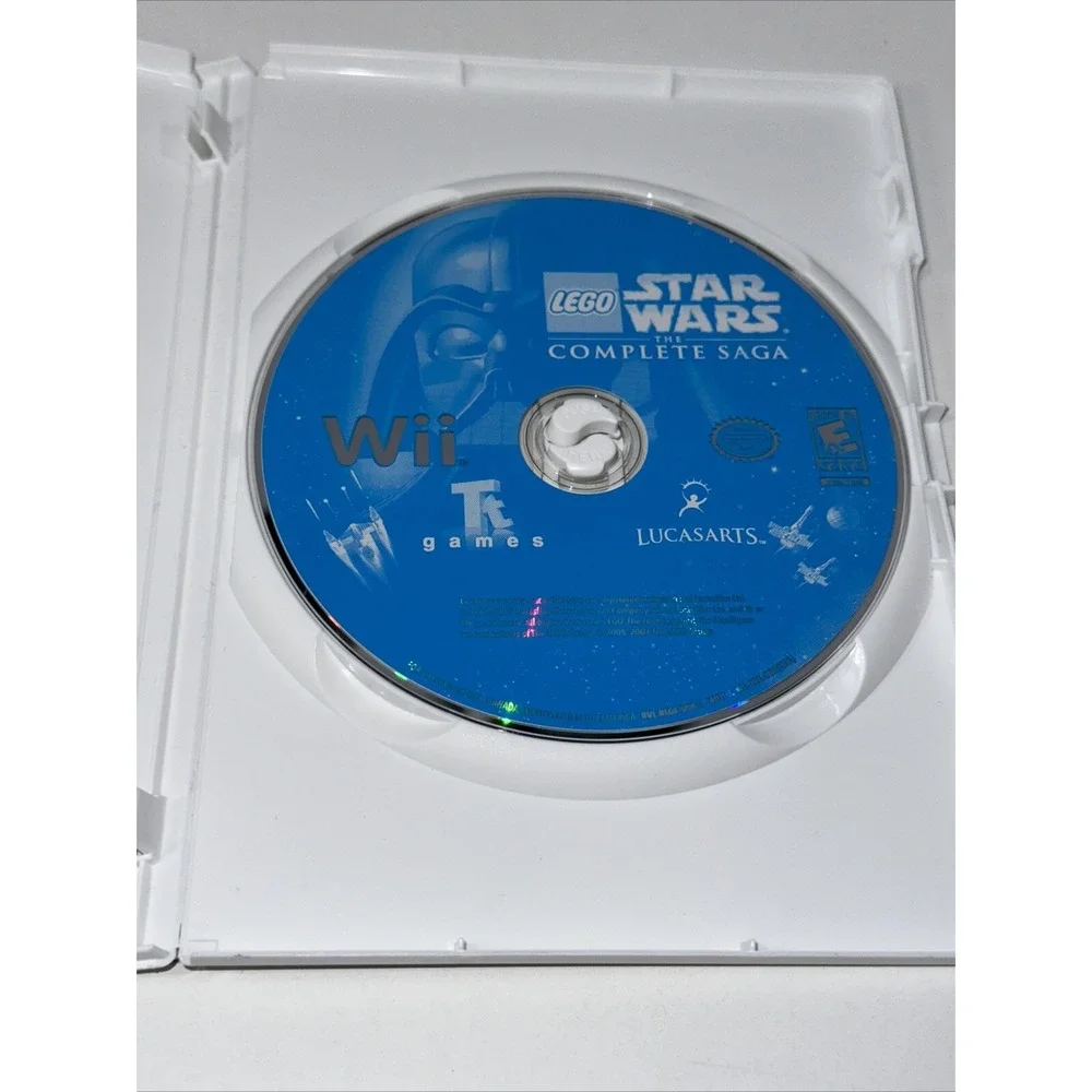3 Star Wars Wii:Clone Wars Lightsaber‎ Duels,Lego Complete Saga,Force Unleashed